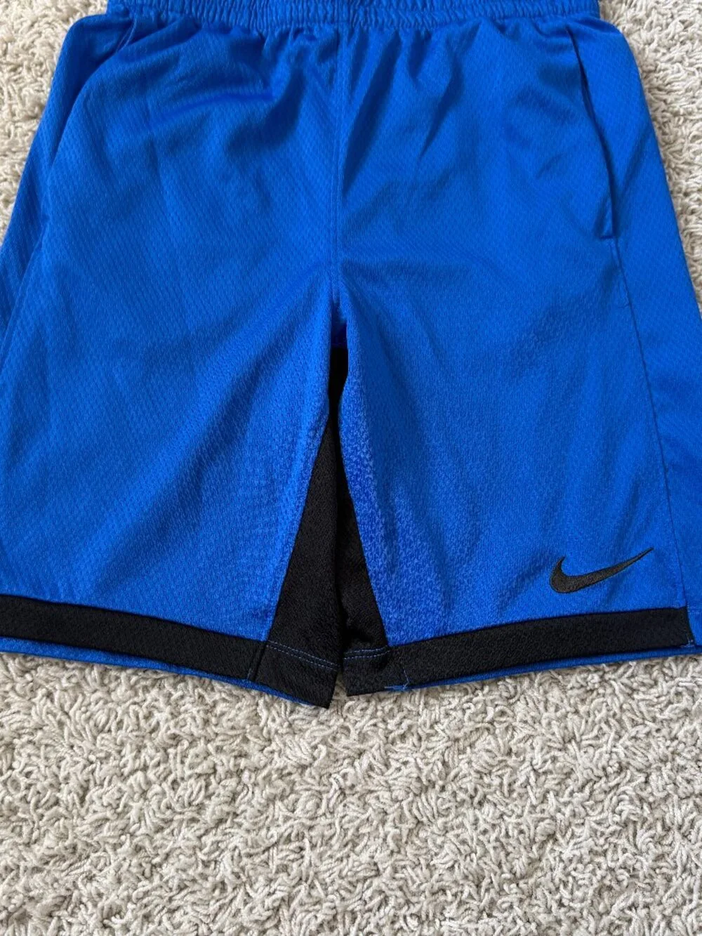 Nike Boys Athletic Shorts Bundle Black Blue Size L